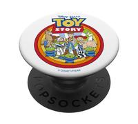 Disney Pixar Toy Story Group Shot Circle Classic Logo PopSockets Swappable PopGrip