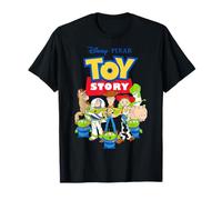 Disney Pixar Toy Story Group Shot Classic Logo T-Shirt