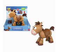 Mattel Disney and Pixar Toy Story 5 Posing Horse Figure with Sounds, Lil Partner Bullseye Touch Activated Play Positions, JKV48