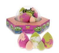 Disney Pixar Toy Story Makeup Sponges | Officially Licensed | 5 Piece Makeup Sponge Set | 3 Large & 2 Mini | Blending Sponge | UFO Gift Box | Mad Beauty