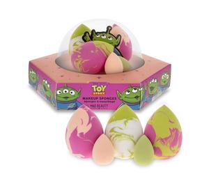 Disney Pixar Toy Story Makeup Sponges | Officially Licensed | 5 Piece Makeup Sponge Set | 3 Large & 2 Mini | Blending Sponge | UFO Gift Box | Mad Beauty