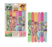 Disney Pixar Toy Story Nail Files | Officially Licensed | 6 Pack | Woody Buzz Jessie Rex | Emery Boards | Nail Care Gift Set | Mad Beauty