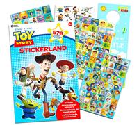 Disney Pixar Toy Story Party Favors Stickers Pack ~ Bundle with 575+ Toy Story Stickers, 8 Sticker Sheets (Toy Story Party Supplies)