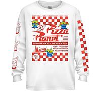Disney Pixar Toy Story Pizza Planet Alien Flyer Long Sleeve Men's T-Shirt