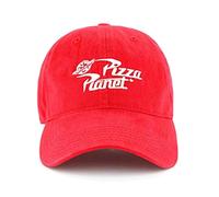 Disney Pixar Toy Story Pizza Planet Delivery Delivery Adjustable Baseball Snapback Cap Hat Red