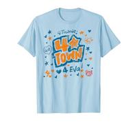 Disney Pixar Turning Red 4-Town 4-Eva T-Shirt, Men, Baby Blue, Medium