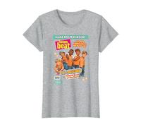 Disney Pixar Turning Red 4 Town Magazine Cover T-Shirt, Women, Heather Grey, Medium