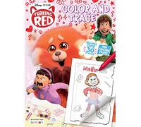 Disney Pixar Turning Red 48 Page Color and Trace Coloring Book 52732