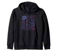Disney Pixar Turning Red Mei Notebook Doodles Zip Hoodie