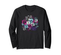 Disney Pixar Turning Red Mei Panda Rage Letter Grab Long Sleeve T-Shirt