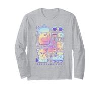 Disney Pixar Turning Red Mei Red Panda Girl Gradient Long Sleeve T-Shirt