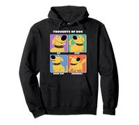 Disney Pixar Up Dug Thoughts Of Dog Expressions Box Up Pullover Hoodie