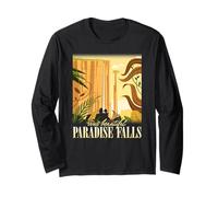Disney Pixar Up Visit Beautiful Paradise Falls Portrait Long Sleeve T-Shirt