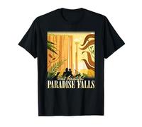 Disney Pixar Up Visit Beautiful Paradise Falls Portrait T-Shirt