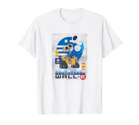 Disney Pixar Wall-E Eve Cartoon Art T-Shirt
