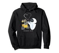 Disney Pixar Wall-E & Eve Sparks Fly Portrait Pullover Hoodie