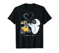 Disney Pixar Wall-E & Eve Sparks Fly Portrait T-Shirt