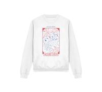 Disney Pixar Women's Finding Nemo Ocean Buddies Sweatshirt, White | Size: Large Disney Pixar White L