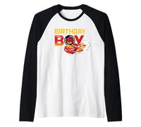 Disney & Pixar's Cars Birthday Boy Lightning McQueen Raglan Baseball Tee