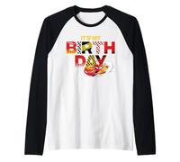 Disney & Pixar's Cars It's My Birthday Lightning McQueen Raglan Baseball Tee