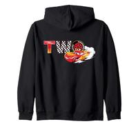 Disney & Pixar's Cars Numbers 2 Second 2nd Birthday Party Zip Hoodie