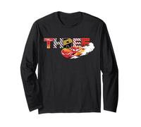 Disney & Pixar's Cars Numbers 3 Third 3rd Birthday Party Long Sleeve T-Shirt