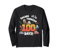 Disney & Pixar's Cars Racing Through 100 Days of School Long Sleeve T-Shirt