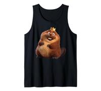 Disney & Pixar's Hoppers King George Beaver Big Pose Tank Top
