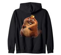 Disney & Pixar's Hoppers King George Beaver Big Pose Zip Hoodie