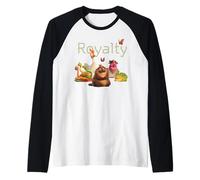 Disney & Pixar's Hoppers Royalty King George Animal Council Raglan Baseball Tee