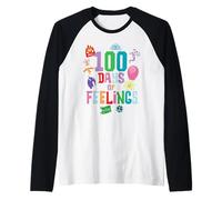 Disney & Pixar's Inside Out 100 Days of Feelings and School Raglan Baseball Tee