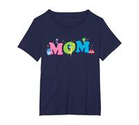 Disney & Pixar's Inside Out Mom Family Trip Vacation T-Shirt, Women's Plus, Navy Blue, 4X