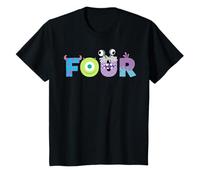 Disney & Pixar's Monsters, Inc. Numbers 4th Fourth Birthday T-Shirt