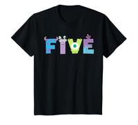 Disney & Pixar's Monsters, Inc. Numbers 5th Fifth Birthday T-Shirt