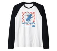 Disney & Pixar's Ratatouille Remy Gettin' Saucy Restaurant Raglan Baseball Tee