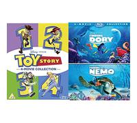 Disney & Pixar's Toy Story 1-4 Boxset [Blu-ray] [2019] [Region Free] & Finding Dory/ Finding Nemo Double Pack [Blu-ray] [Region Free]