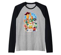Disney & Pixar's Toy Story 30th Anniversary Official Poster Raglan Baseball Tee