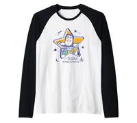 Disney & Pixar's Toy Story 5 Buzz Original Spaceman Retro Raglan Baseball Tee