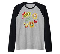 Disney & Pixar's Toy Story Happy Holidays Christmas Coquette Raglan Baseball Tee