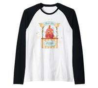 Disney & Pixar's Turning Red Panda Mei Orange Fruit Cute Raglan Baseball Tee