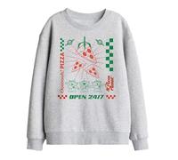 Disney Pizza Planet Aliens Kids Sweatshirt, Athletic Heather, 5-6