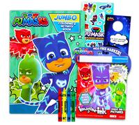 Disney PJ Masks Coloring and Activity Book Set - Bundle of PJ Masks Activity Set with Coloring Book Activity Pages Stickers More | Art and Drawing