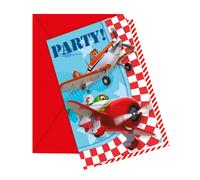 Disney Planes Birthday Invitations (Pack of 6)