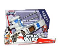 Disney Playskool Heroes Toy - Star Wars Galactic Heroes - Poe's X-Wing Fighter with Figure