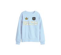 Disney Pluto Football Shirt Kids Sweatshirt, Light Blue | Size: 12-13 Years Disney Light Blue 12-13 Years