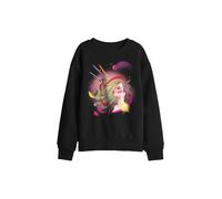 Disney Pocahontas Airbrush Kids Sweatshirt, Black | Size: 5-6 Years Disney Black 5-6 Years