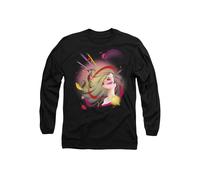 Disney Pocahontas Airbrush Long Sleeve T-Shirt, Black | Size: Large Disney Black L