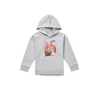 Disney Pocahontas Airbrush Youth Kids Pull-Over Hoodie, Athletic Heather in Grey | Size: 5-6 Years Disney Grey 5-6 Years