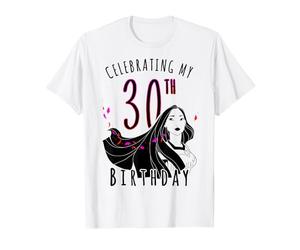 Disney Pocahontas Celebrating My 30th Birthday Sketch T-Shirt