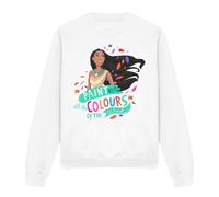Disney Pocahontas Colours Of The Wind Sweatshirt White White